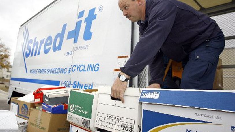 Huber Heights residents can participate in a free paper shredding event on July 14. Shred-it will provide the document destruction services. FILE