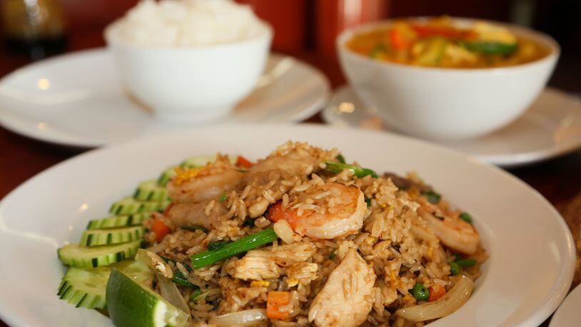 Four Kings entree at Thai Koon Kitchen in West Chester. GREG LYNCH / STAFF