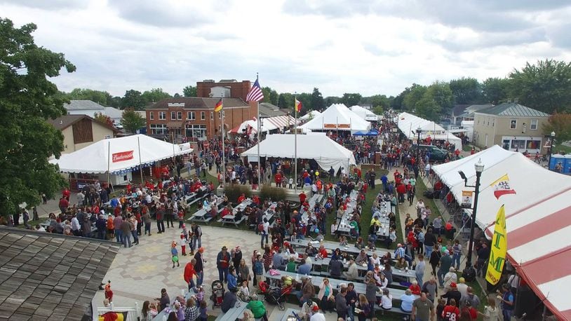 Every year, the small village of Minster, Ohio, located one hour north of Dayton, hosts an Oktoberfest that attracts a crowd three times its population of near-3,000 people. CONTRIBUTED
