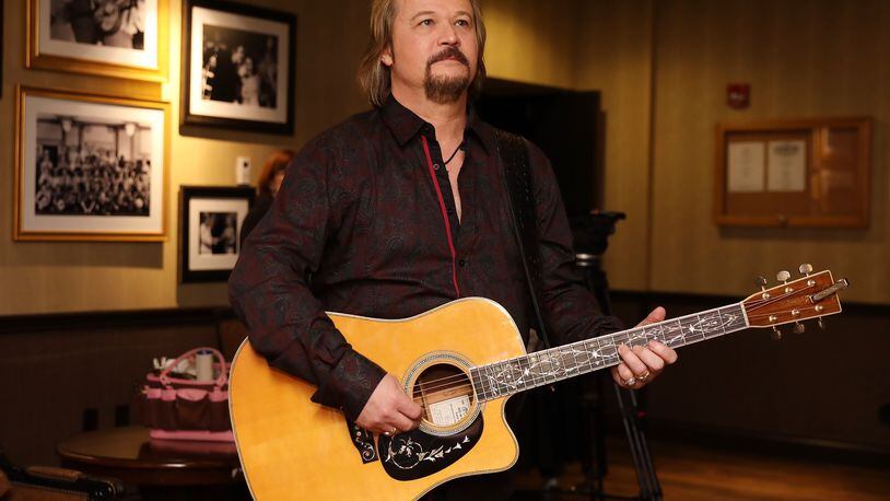 NASHVILLE, TN - OCTOBER 08:  Travis Tritt attends "An Opry Salute to Ray Charles" at The Grand Ole Opry on October 8, 2018 in Nashville, Tennessee.  (Photo by Anna Webber/Getty Images for Black & White TV)