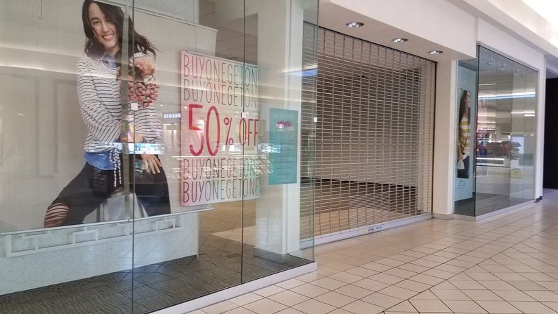 Maurices, Old Navy and several other small retailers have closed at the Dayton Mall. STAFF PHOTO / HOLLY SHIVELY