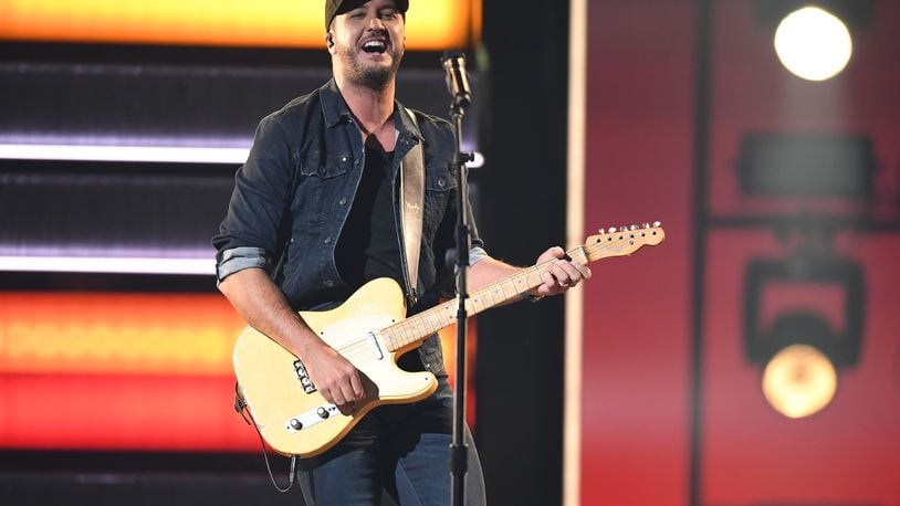 THE 52ND ANNUAL CMA AWARDS - Country Music superstars Brad Paisley and Carrie Underwood return to host "The 52nd Annual CMA Awards," Country Musics Biggest Night, live from the Bridgestone Arena in Nashville, WEDNESDAY, NOV. 14 (8:00-11:00 p.m. EDT), on The ABC Television Network. The beloved hosts return for the 11th time. (Image Group LA/ABC via Getty Images)
LUKE BRYAN