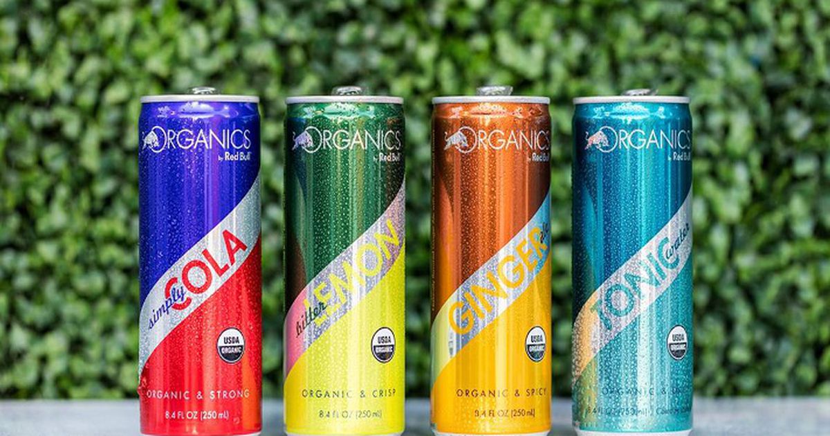 Red Bull has debuted organic sodas in only a few places in the country