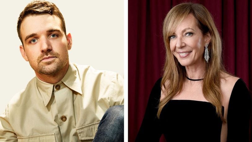 Micah Stock and Allison Janney will join The Muse Machine for virtual conversations. (Images contributed and distributed through the Associated Press)