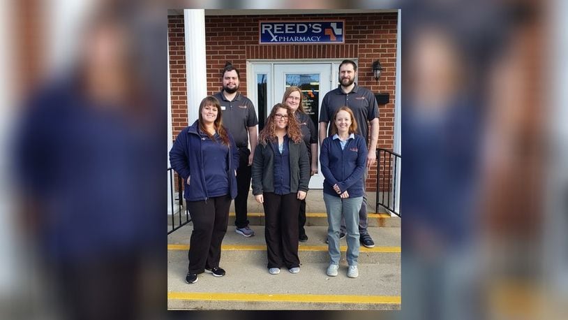 Reed’s Pharmacy plans to open a new location in Brookville. Pharmacist Paul Bicknell, back left, is co-owner for the new pharmacy. CONTRIBUTED