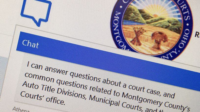 A new automated virtual assistant and chatbot will answer many of the most frequently asked questions received by the Montgomery County Clerk of Courts Office.