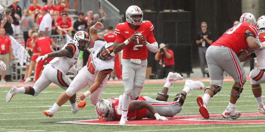 Photos: Dwayne Haskins makes first start for Ohio State Buckeyes