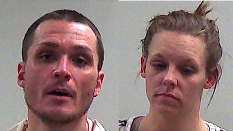 Ricky Maddox (left) and Sarah Bauer (right). Contributed Photo/Wayne County, Ind. Jail