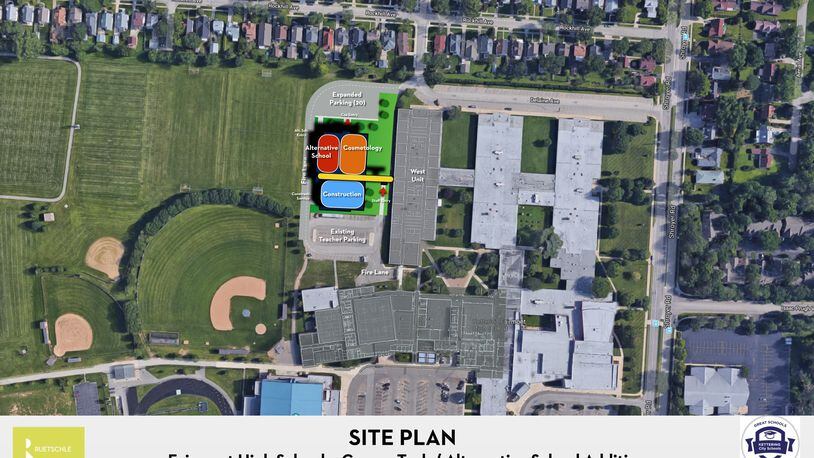 Kettering schools plan to expand career tech programs at Fairmont High School in fall 2020. The district plans to break ground on a new 25,000-square-foot building sometime in the spring that will house three programs. Contributed