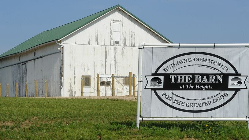 'The Barn at the The Heights' is a open-air barn the city of Huber Heights owns. The city planned to open it to the public last year but it was delayed due to COVID-19. MARSHALL GORBY\STAFF