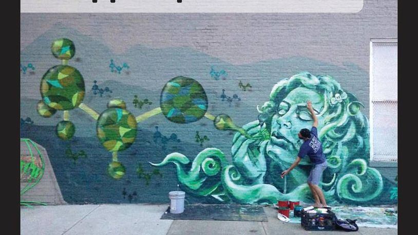 Toxic Brew Company's new mural has received a formal, anonymous complaint calling for its removal. If you support street art in downtown Dayton, stop by the brewery between Friday, Nov. 20 and Sunday, Nov. 22 to sign the petition to save it. (Photo source: Facebook)