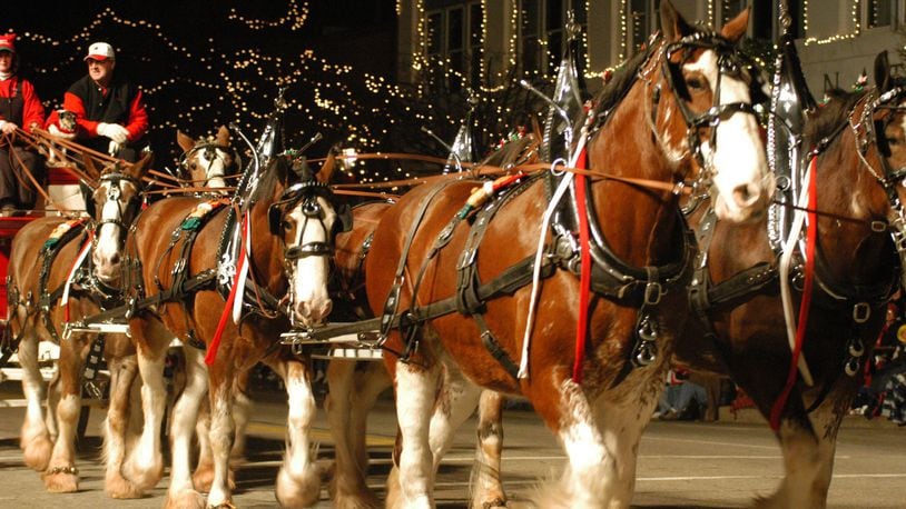 Lebanon will cancel its two traditional horse drawn carriage parades this year due to concerns about the coronavirus. STAFF FILE