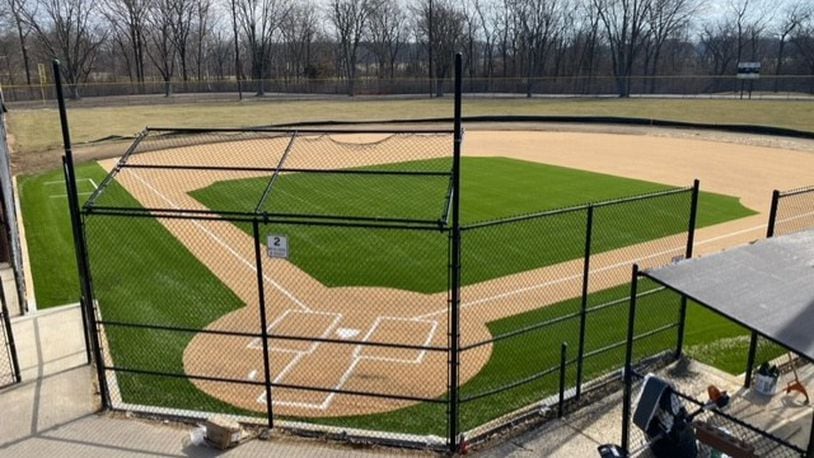 This is a view of one of the renovated softball fields at the Armco Park softball complex. CONTRIBUTED/WARREN COUNTY PARK DISTRICT