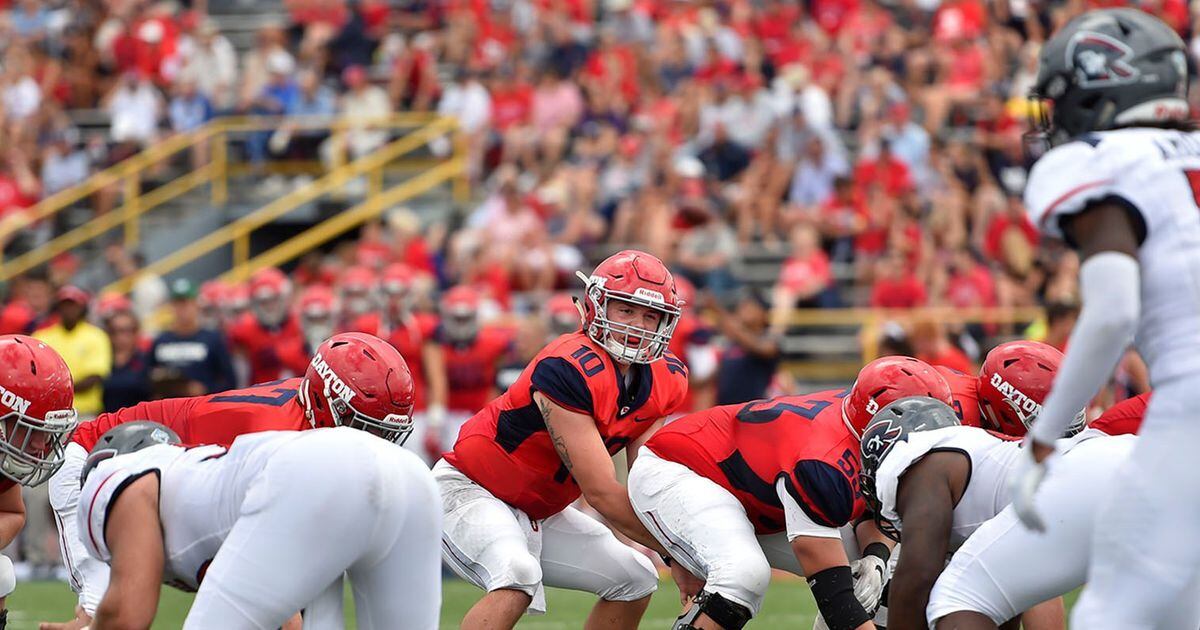 For Rick Chamberlin, Jack Cook and Dayton Flyers football team, 'it's good  to be back