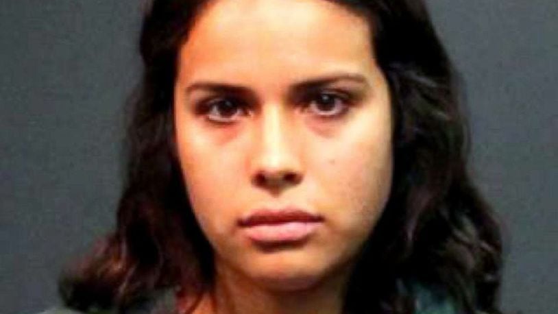 Mayra Berenice Gallo was arrested by Santa Ana police this week and charged with suspicion of assault after allegedly attacking a McDonald's worker over ketchup.