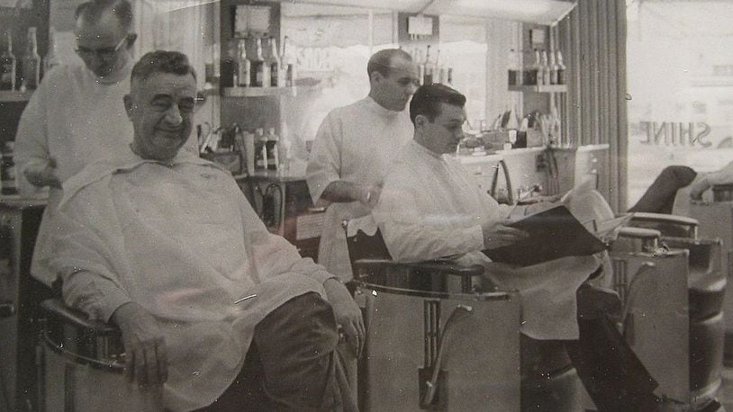 The Oakwood Historical Society found several photos dating back more than 50 years of Schurman’s Barber Services, which recently closed its doors. CONTRIBUTED