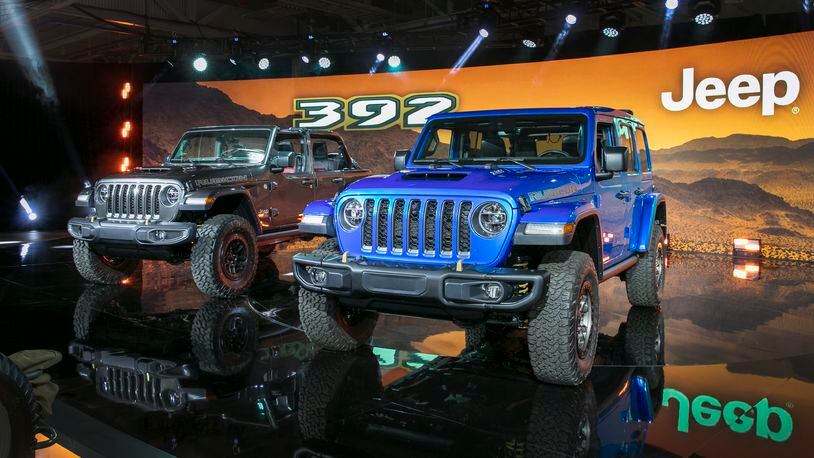 Fiat Chrysler shows off its V8-powered Jeep Wrangler Rubicon 392