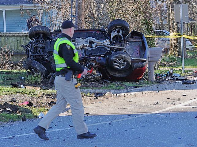 PHOTOS: Chase ends in fatal crash in Miami County