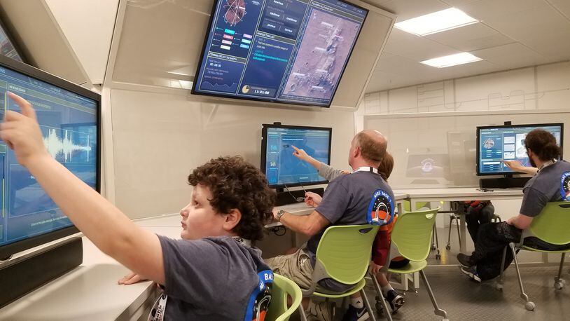 Mission Control - make sure everything and everyone gets to it’s proper destination in this ATX training challenge. (Samantha Feuss/TNS)