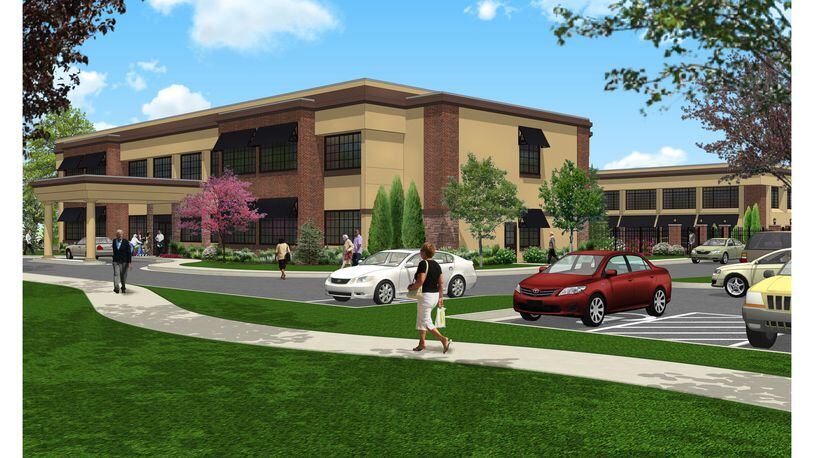 Rendering of the Carlyle House Assisted Living campus. CONTRIBUTED