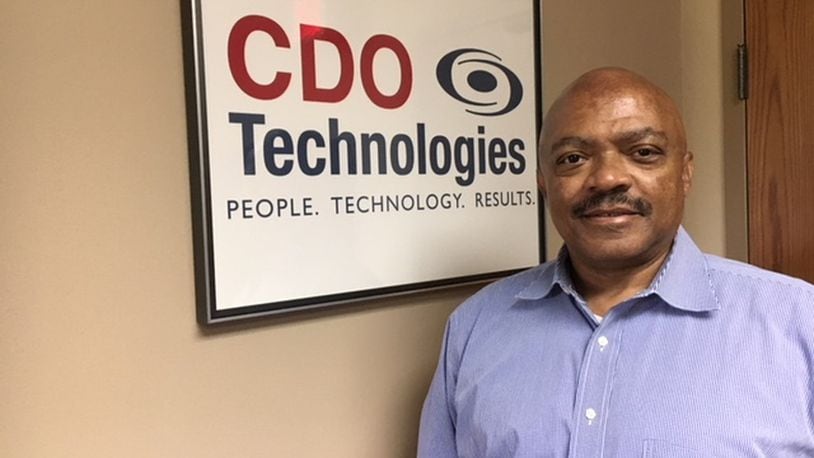 Al Wofford, founder and president of Riverside IT defense contractor CDO Technologies, says landing the right contracts has spurred the company to new growth. THOMAS GNAU/STAFF