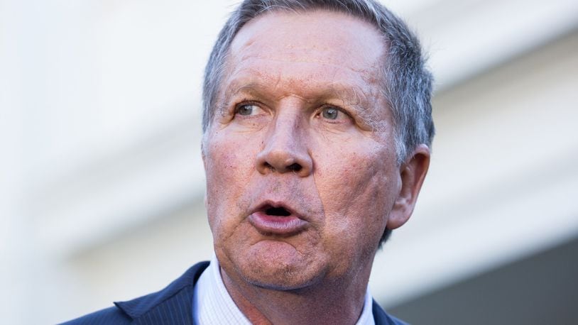 Ohio Gov. John Kasich on Tuesday vetoed a controversial bill that would have made renewable energy benchmarks voluntary instead of mandatory for the next two years, saying the change would mark a step backward for the state.