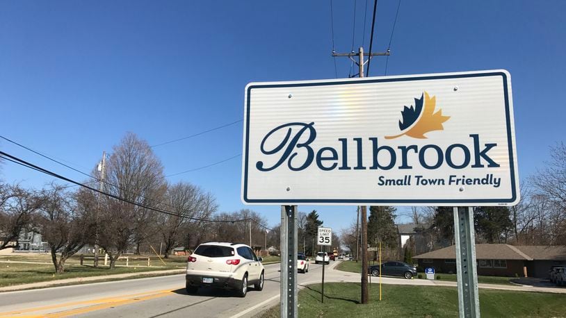 City of Bellbrook sign. TREMAYNE HOGUE / HOGUE