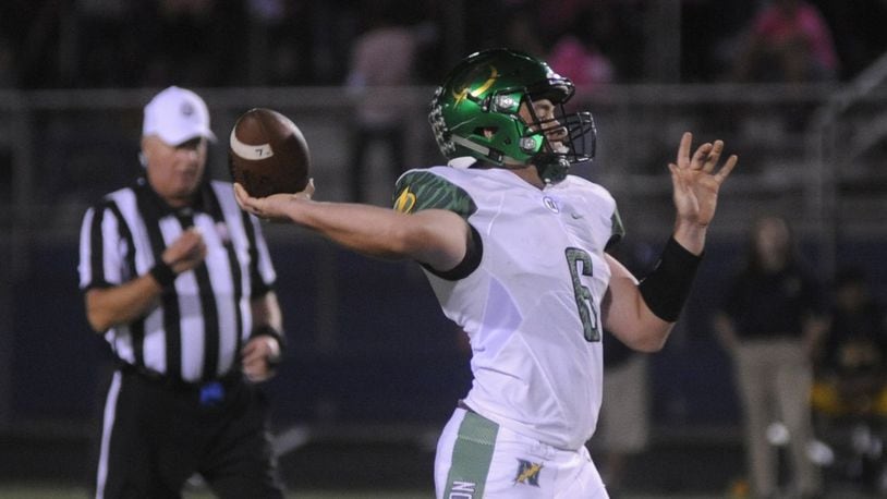 Northmont defeated host Springfield 22-10 behind QB Miles Johnson in a Week 7 GWOC crossover game. MARC PENDLETON / STAFF