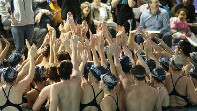 The boys and girls state swimming and diving championships are Wednesday through Saturday at C.T. Branin Natatorium in Canton. STAFF PHOTO
