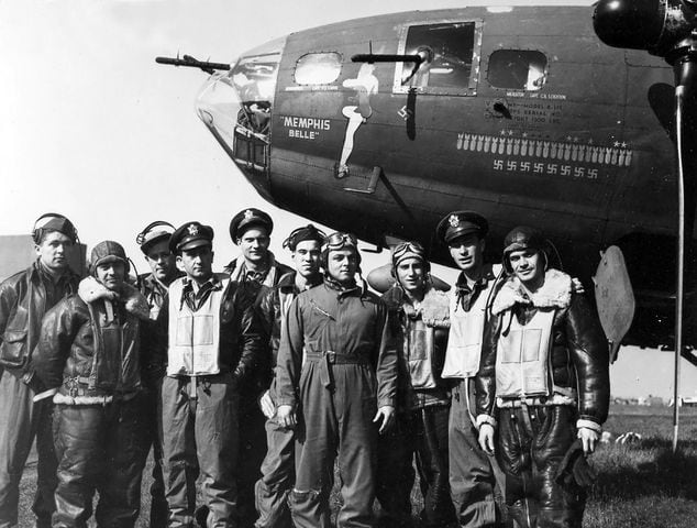 Photos: Memphis Belle visits Dayton on 1943 war bond tour