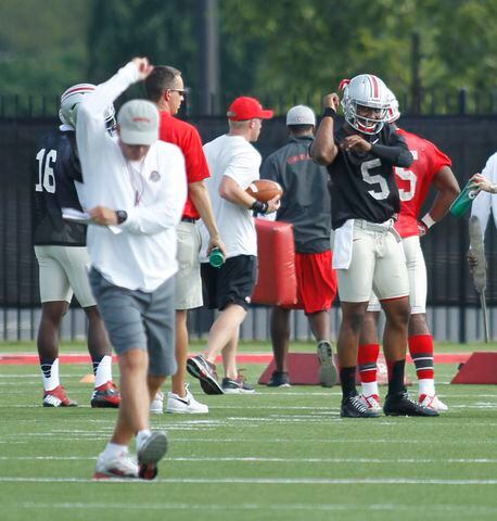 Ohio State's first practice