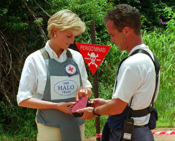 Photos: Prince Harry follows in Princess Diana's footsteps to rid world of landmines