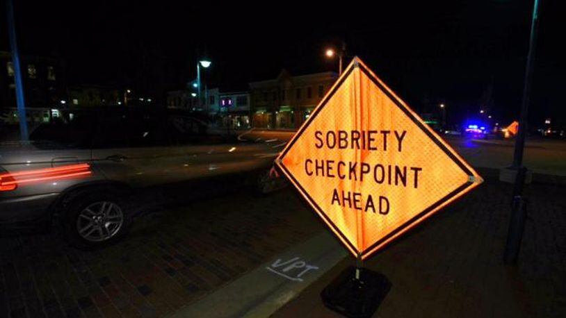 No arrests made at latest Butler County OVI checkpoint. FILE PHOTO