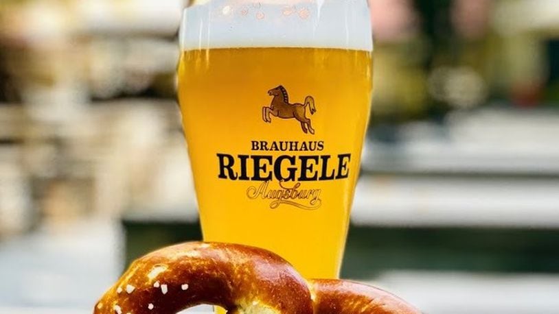 Augsburg-based Riegele Brewery won the Bundesehrenpreis federal award of excellence last year, and will be one of the beers offered at a Dayton Boat Club event this Sunday, Feb. 24, 2019. KARA DRISCOLL/STAFF