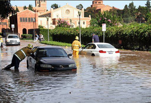 UCLA flooding