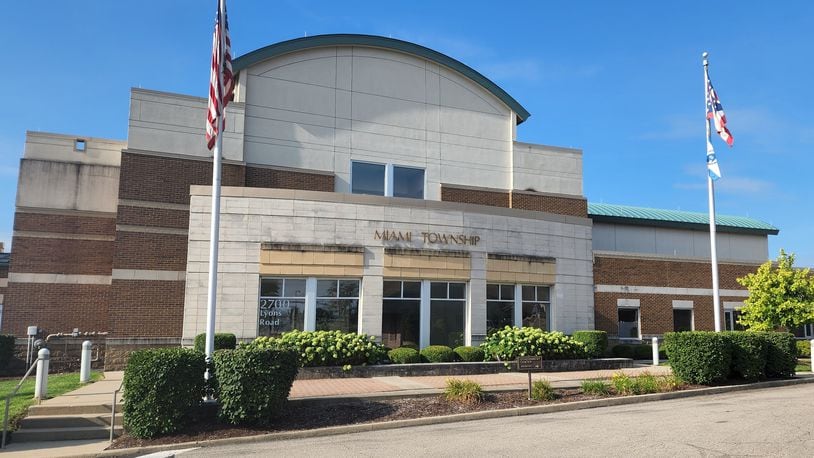 Miami Township Government Center is located at 2700 Lyons Road. ERIC SCHWARTZBERG/STAFF