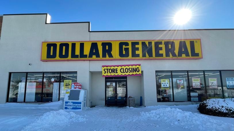 The Dollar General located at 5118 Salem Ave. in Trotwood will soon close its doors. AIMEE HANCOCK / STAFF