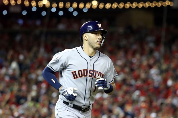 Photos: Astros take lead in World Series after 5-1 win