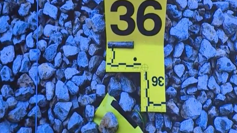 In the Pike County murder trial of George Wagner IV, the Bureau of Criminal Investigation showed photos of bullets and shell casings found on Wagner-family owned property when it was investigated in May 2017. EVAN MILLWARD/WCPO