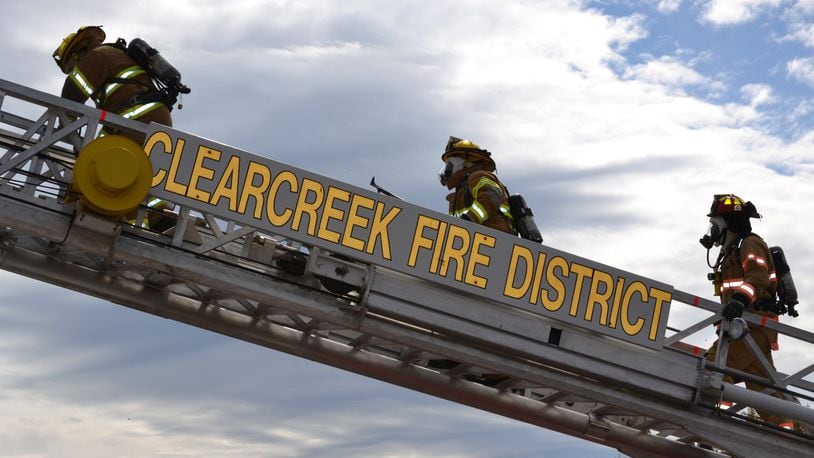 Firefighters at the Clearcreek Fire District, which protects Springboro and Clearcreek Twp. CONTRIBUTED