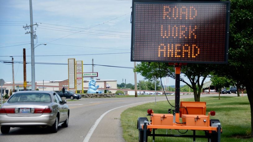 North Gilmore Road in Fairfield will be widened from Holden Boulevard to Symmes Road. The project will cost nearly $1.5 million. MICHAEL D. PITMAN/STAFF