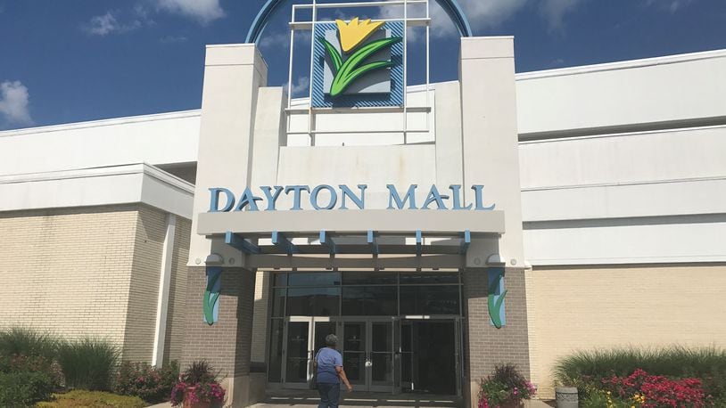 Stores and entrance at the Dayton Mall