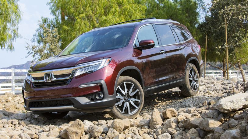 Honda’s 2019 Honda Pilot Elite. U.S. News and World Report named Honda the best sport utility brand for the fourth consecutive year.