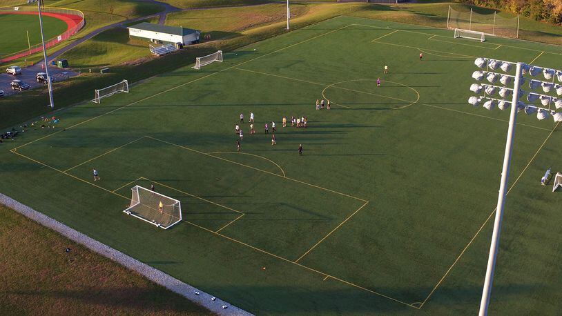 A soccer field. TY GREENLEES / STAFF