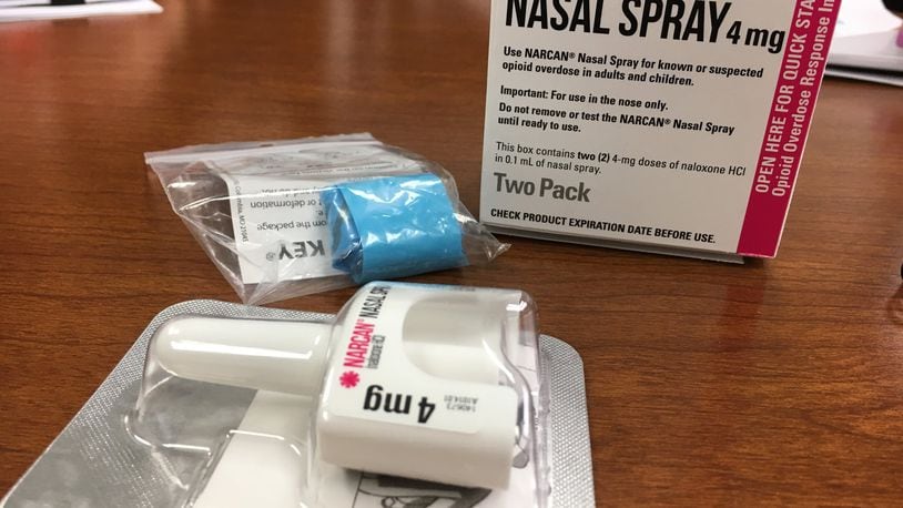 Butler County is attempting to get a handle on the drug crisis that has claimed the lives of hundreds of people over the past several years. Through Project DAWN, county residents can get a free Narcan kit. FILE