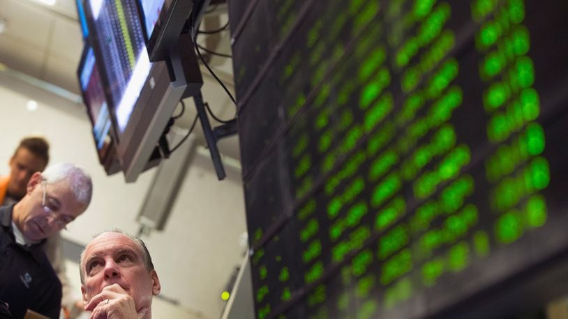 CHICAGO, IL - AUGUST 24: A trader monitors offers in the Standard & Poor's 500 stock index options pit at the Chicago Board Options Exchange (CBOE) on August 24, 2015 in Chicago, Illinois. Uncertainty among traders after big losses in the Asian markets caused a sharp drop in the S&P at the open. (Photo by Scott Olson/Getty Images)