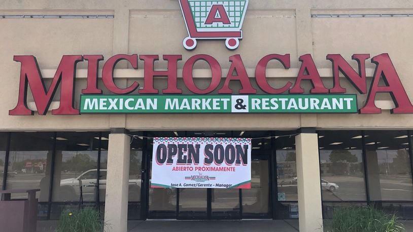 The La Michoacana Mexican Market & Restaurant that has been under construction for more than a year at 6220 Chambersburg Road in the Huber Plaza is scheduled to open Sunday, May 31, 2020.