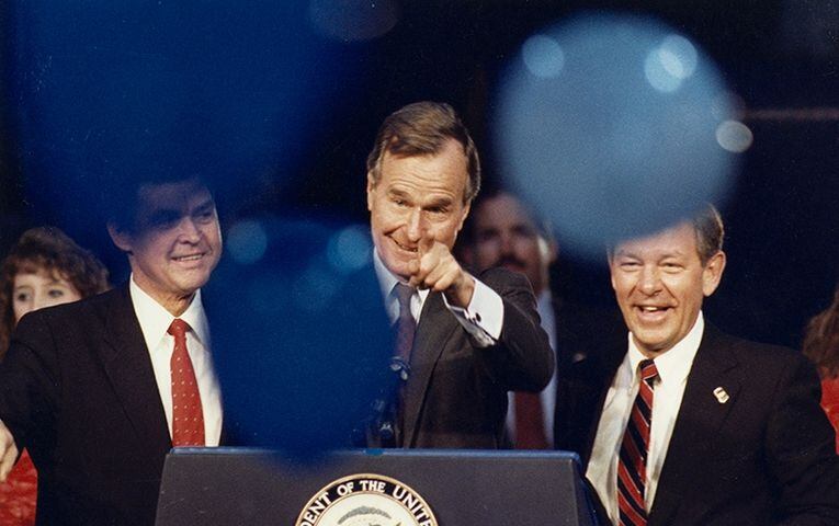 George H.W. Bush appearances in southwest Ohio