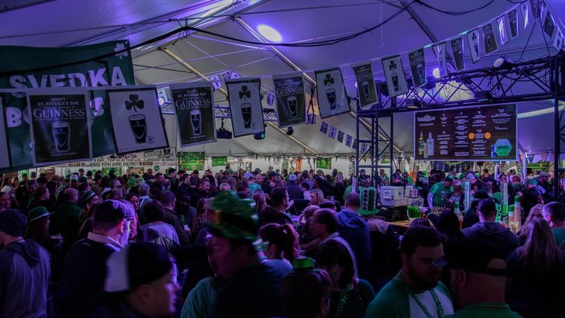 The Dublin Pub hosted its annual St. Patrick's Day celebration on March 17, 2018. Now in its 20th year, the 2-day block party is one of the biggest in the state. PHOTO / TOM GILLIAM PHOTOGRAPHY