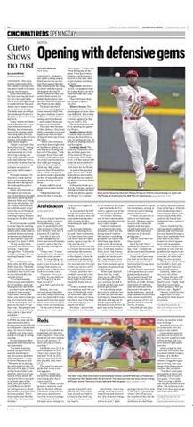 Reds Opening Day pages